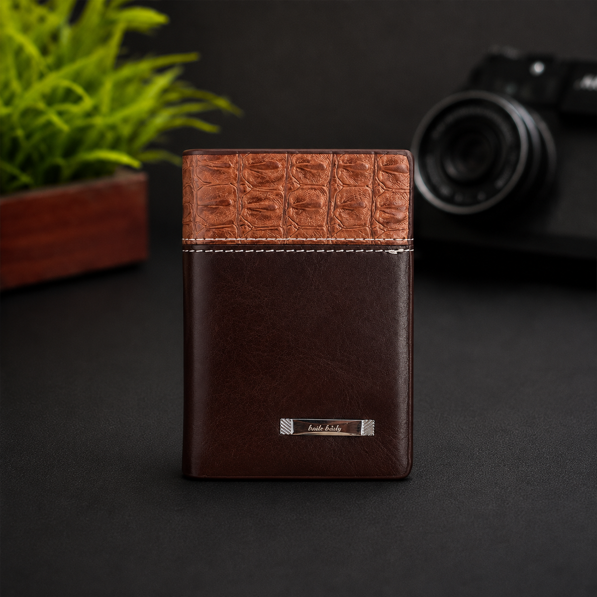 ROVELL CROC EDGE WALLET